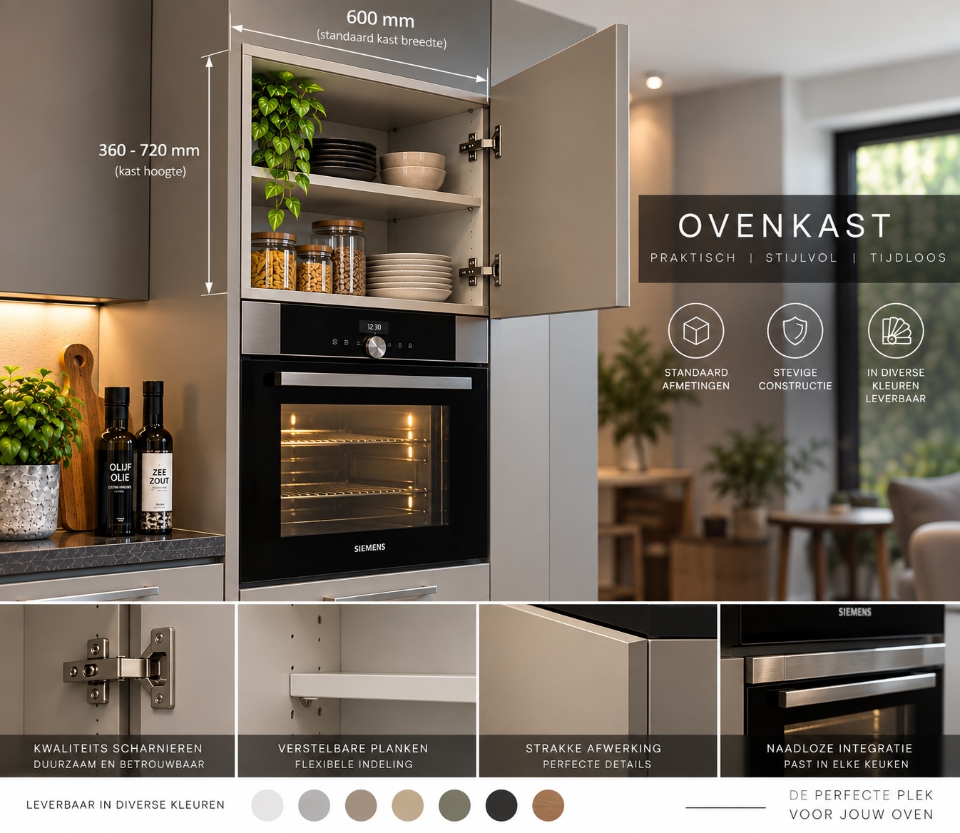 Oven kast