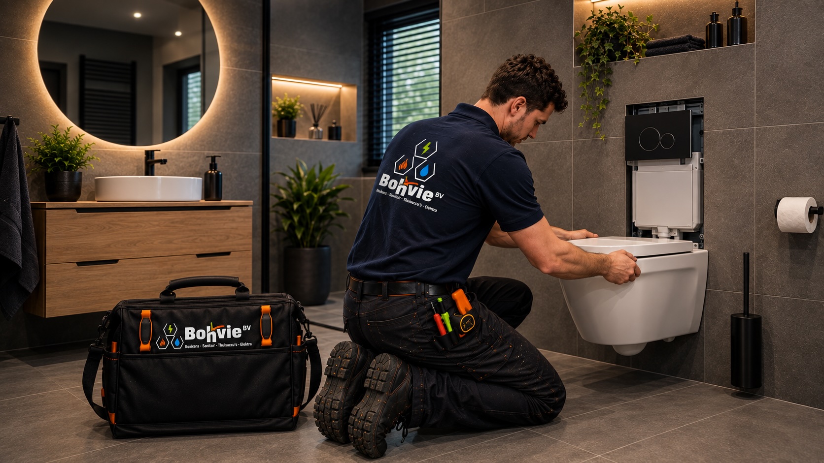 toilet-installatie