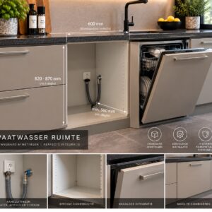 Vaatwasser ruimte