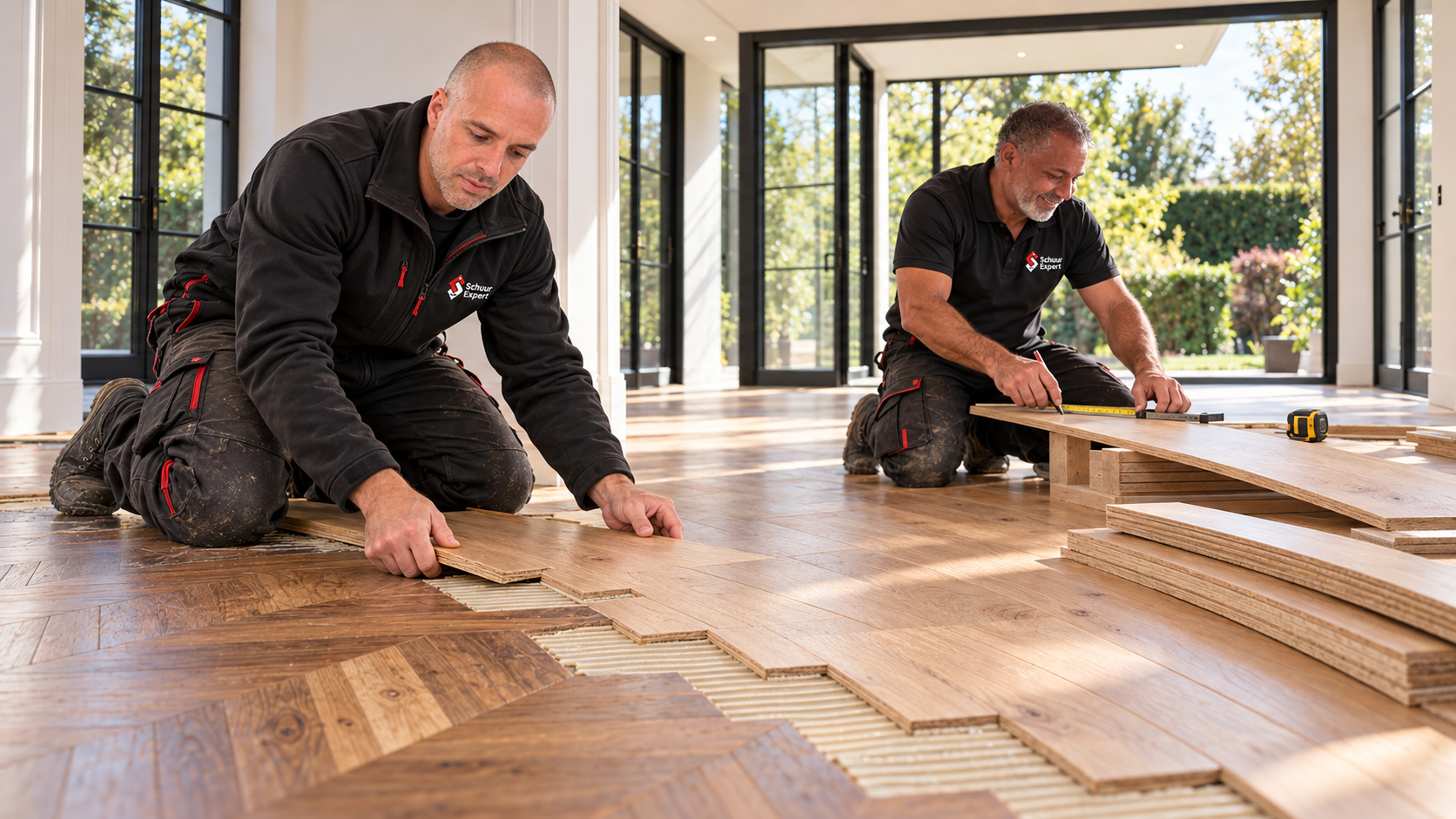 Parket uitbreiden met nieuw hout dat aansluit op een bestaande vloer